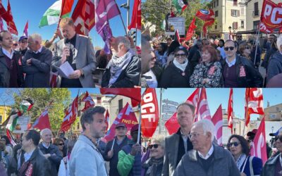 Les communistes se mobilisent pour la paix : Retour sur le rassemblement du 20 Avril