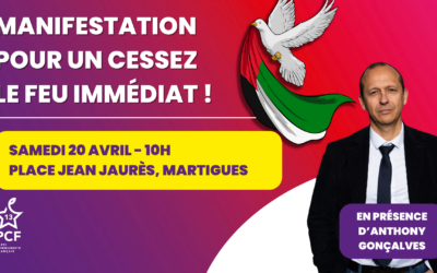 Rassemblement pour la Paix à Martigues le 20 Avril à 10h ! 🕊️