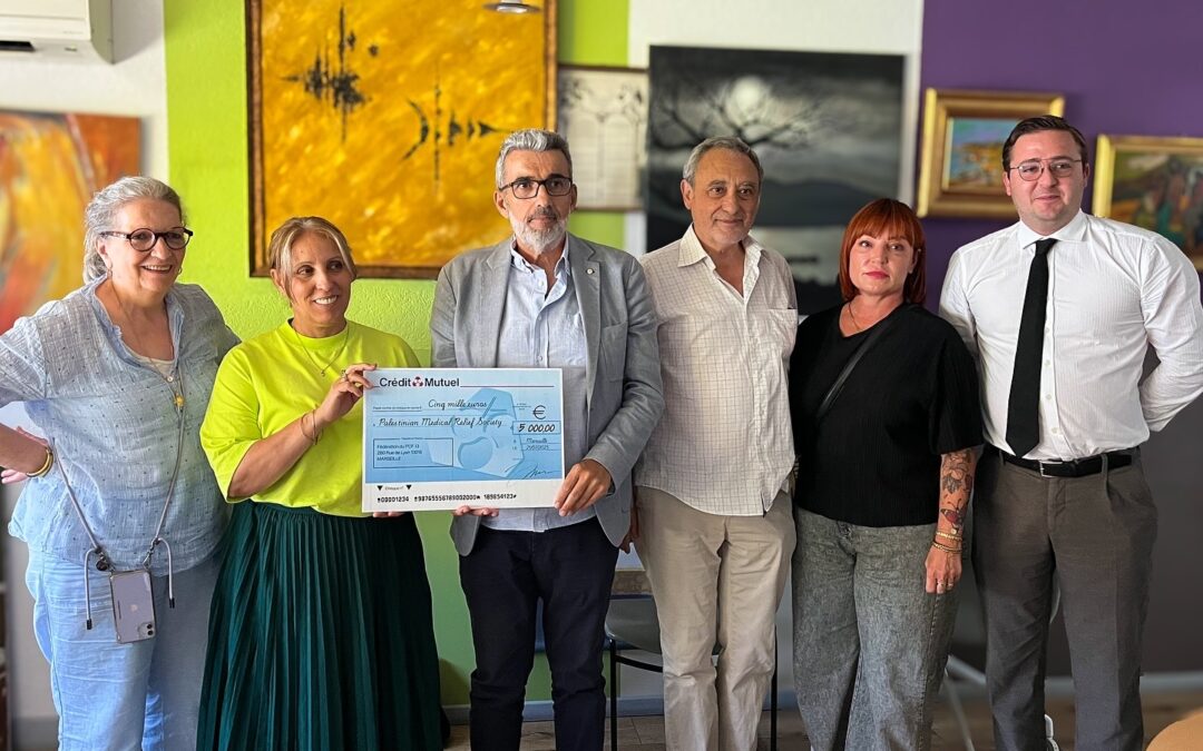 21 juillet 2025 : Le PCF 13 soutient Gaza via le Secours Populaire