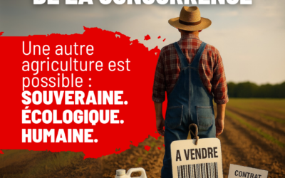 Loi Duplomb : le PCF13 dénonce un modèle agricole au service du capital